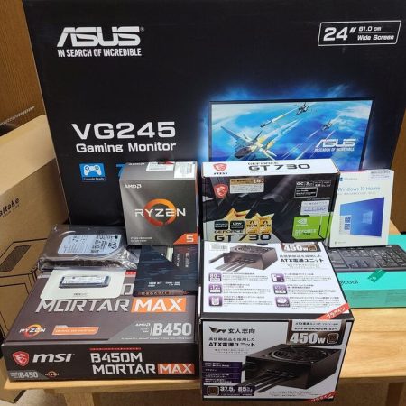 次男が自作PCを組みました♪